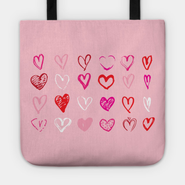 Many Hearts Tote by Laura Contarino