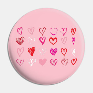 Many Hearts Pin