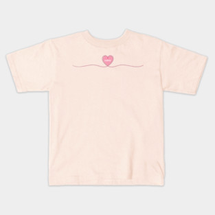 Line Art Heart Kids T-Shirt