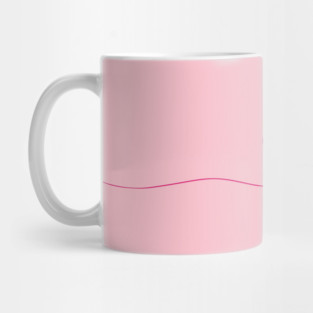 Line Art Heart Mug