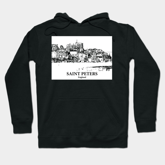 Saint Peters – England Hoodie by Lakeric