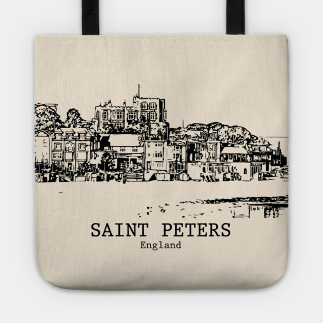Saint Peters – England Tote by Lakeric