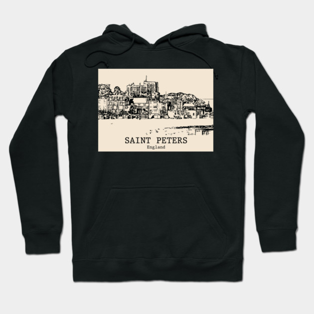 Saint Peters – England Hoodie by Lakeric