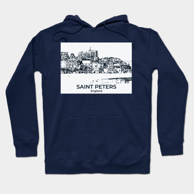 Saint Peters – England Hoodie by Lakeric