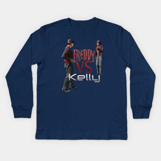 Krueger VS Rowland Kids Long Sleeve T-Shirt by 51Deesigns