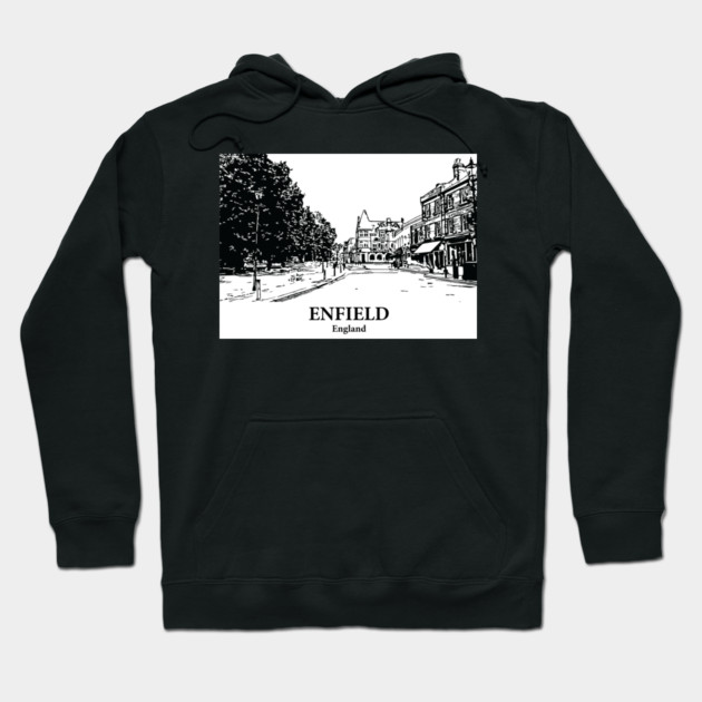 Enfield – England Hoodie by Lakeric