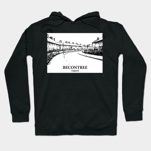 Becontree – England Hoodie by Lakeric
