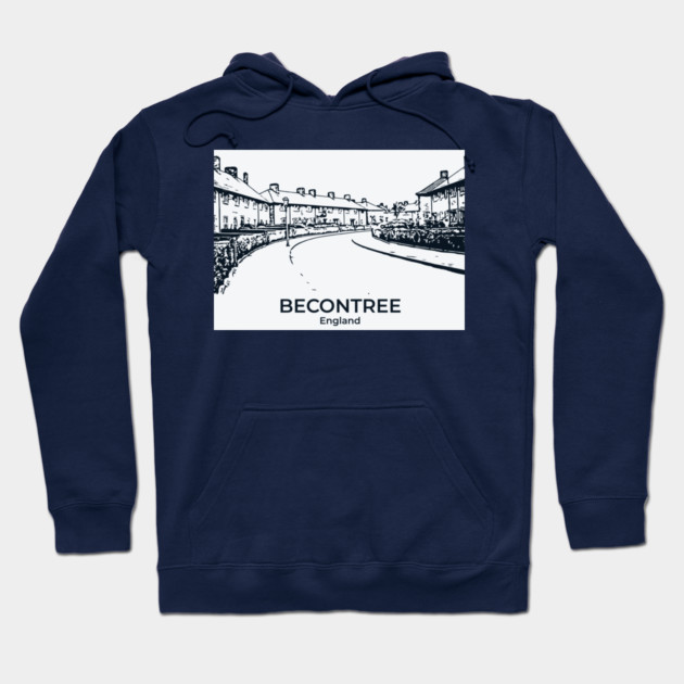 Becontree – England Hoodie by Lakeric