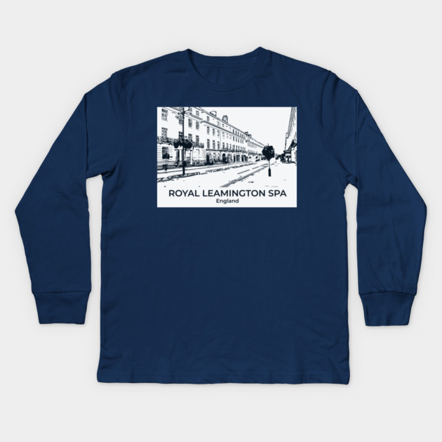 Royal Leamington Spa – England Kids Long Sleeve T-Shirt by Lakeric