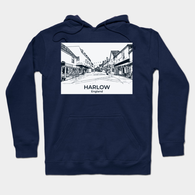 Harlow – England Hoodie by Lakeric