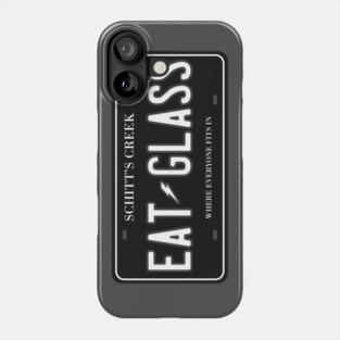 Eat Glass License Plate Phone Case