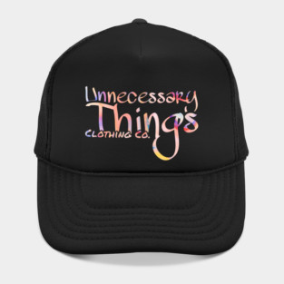 Unnecessary Things - Graffiti Style Hat