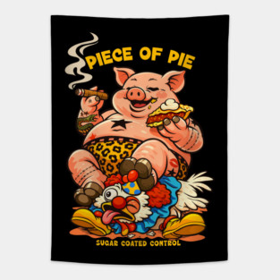 PIECE OF PIE Tapestry
