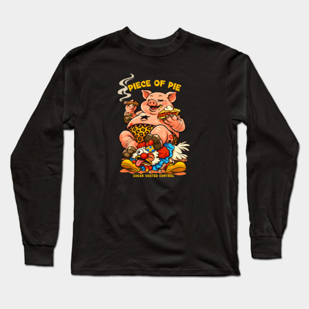 PIECE OF PIE Long Sleeve T-Shirt by artslaves