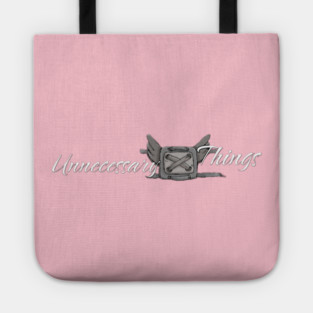 Unnecessary Things - Cursive II Tote