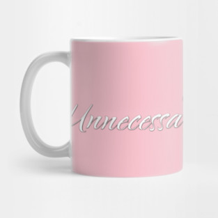 Unnecessary Things - Cursive II Mug