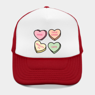 Conversation Hearts Hat