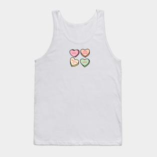 Conversation Hearts Tank Top