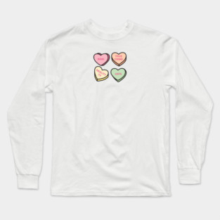 Conversation Hearts Long Sleeve T-Shirt