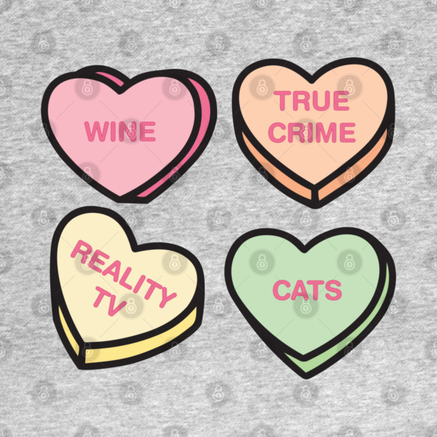 Conversation Hearts by Laura Contarino