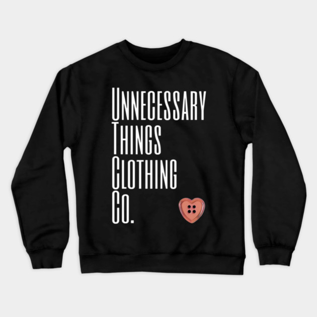 Unnecessary Things - Impact Crewneck Sweatshirt by Lou Johnson