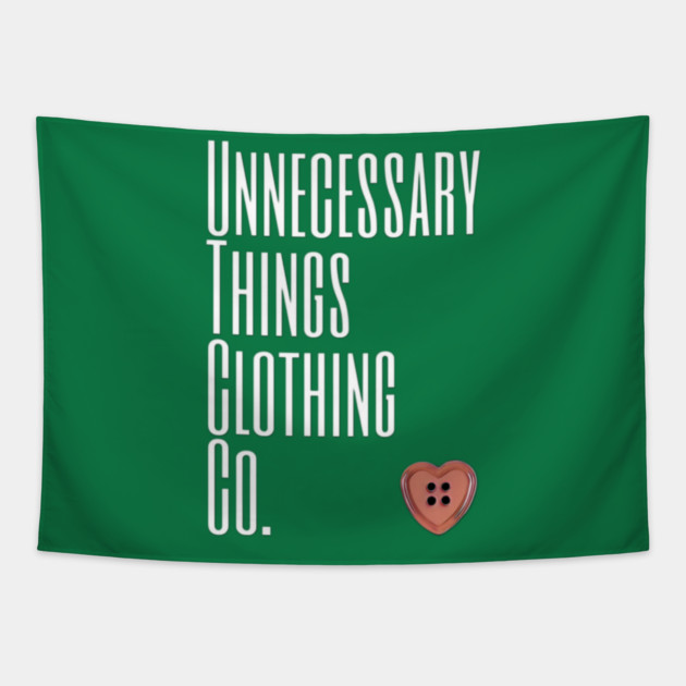 Unnecessary Things - Impact Tapestry by Lou Johnson