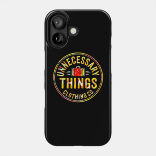 Unnecessary Things - Vintage IV Phone Case