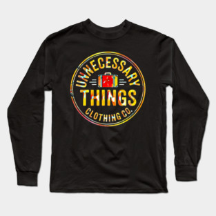 Unnecessary Things - Vintage IV Long Sleeve T-Shirt