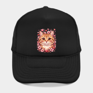 Valentine Cat Hat