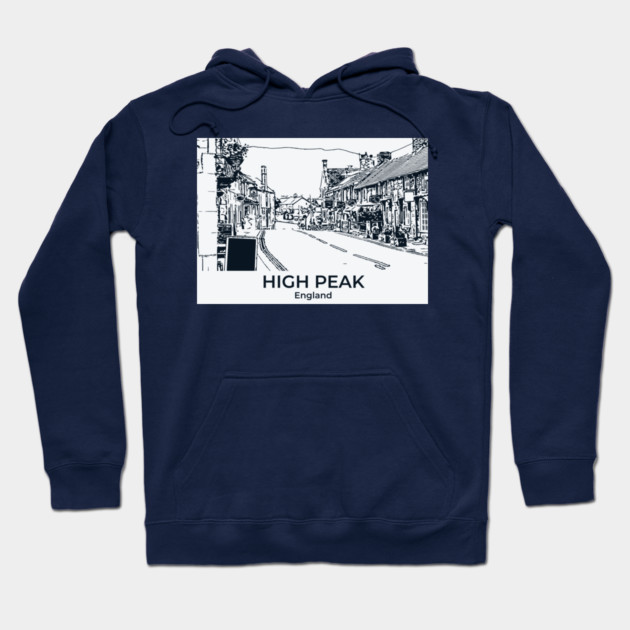 High Peak – England Hoodie by Lakeric