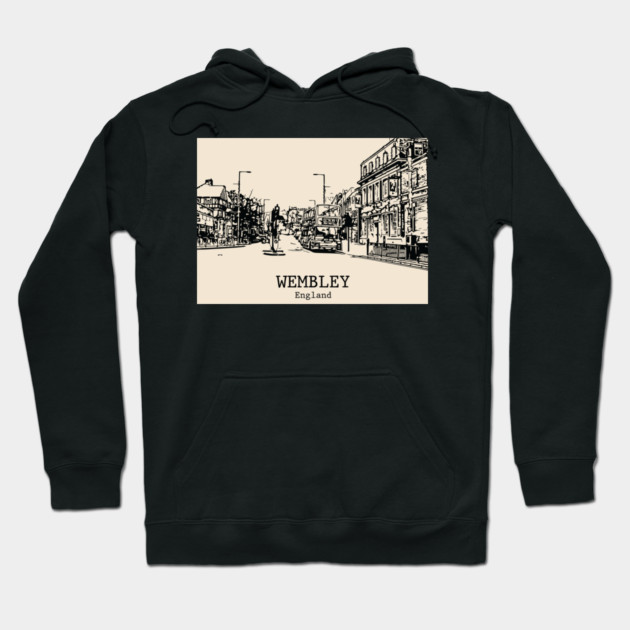 Wembley – England Hoodie by Lakeric