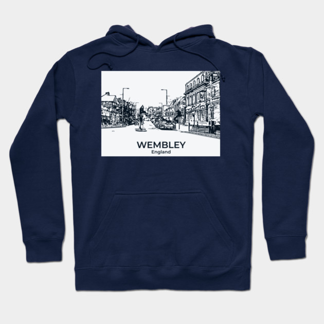 Wembley – England Hoodie by Lakeric