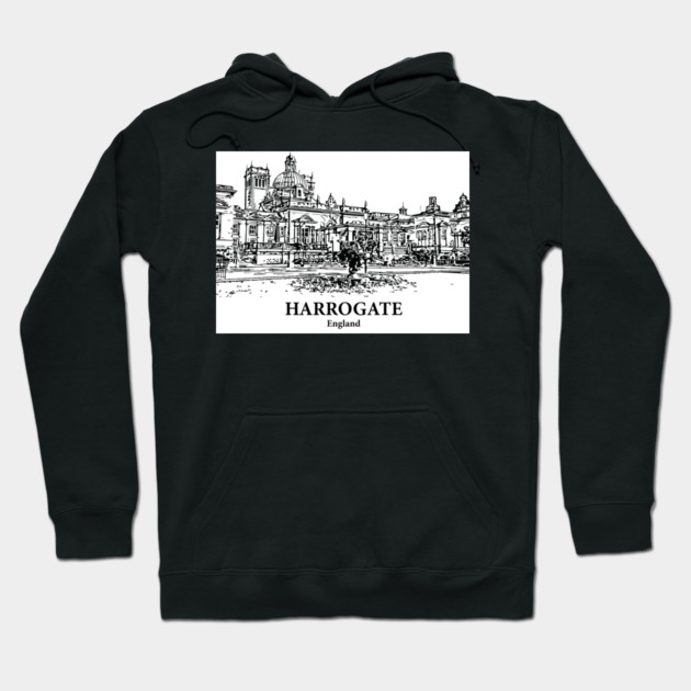 Harrogate – England Hoodie by Lakeric