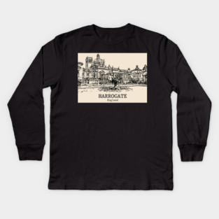 Harrogate – England Kids Long Sleeve T-Shirt