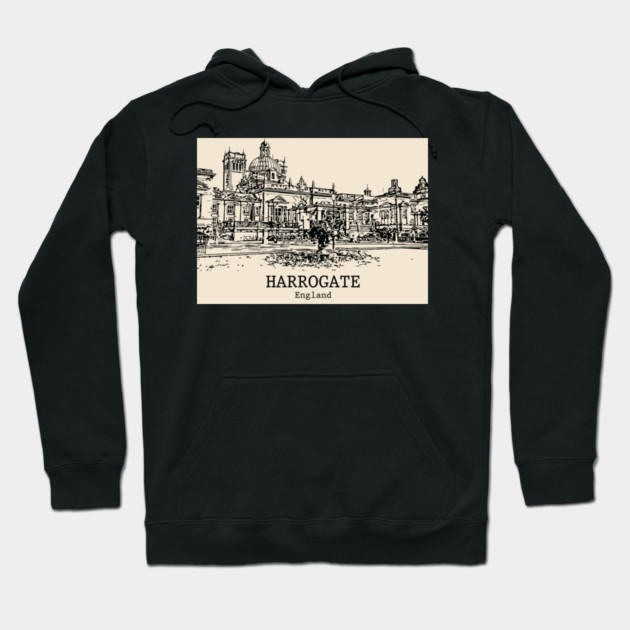 Harrogate – England Hoodie by Lakeric