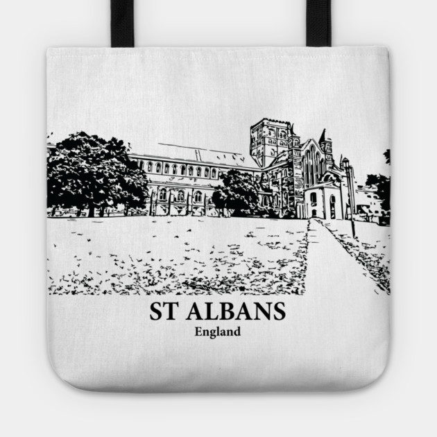 St Albans – England Tote by Lakeric