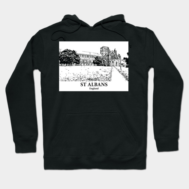 St Albans – England Hoodie by Lakeric