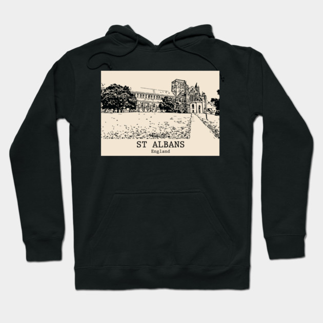 St Albans – England Hoodie by Lakeric