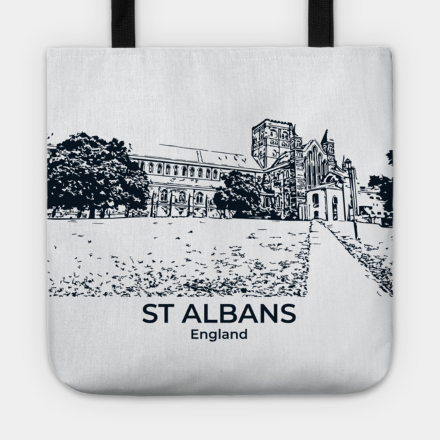 St Albans – England Tote by Lakeric