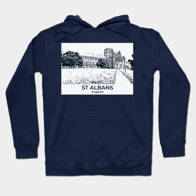 St Albans – England Hoodie by Lakeric