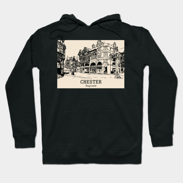 Chester – England Hoodie by Lakeric