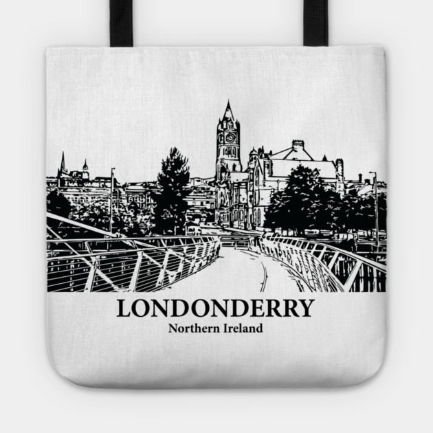 Londonderry – Northern Ireland Tote by Lakeric