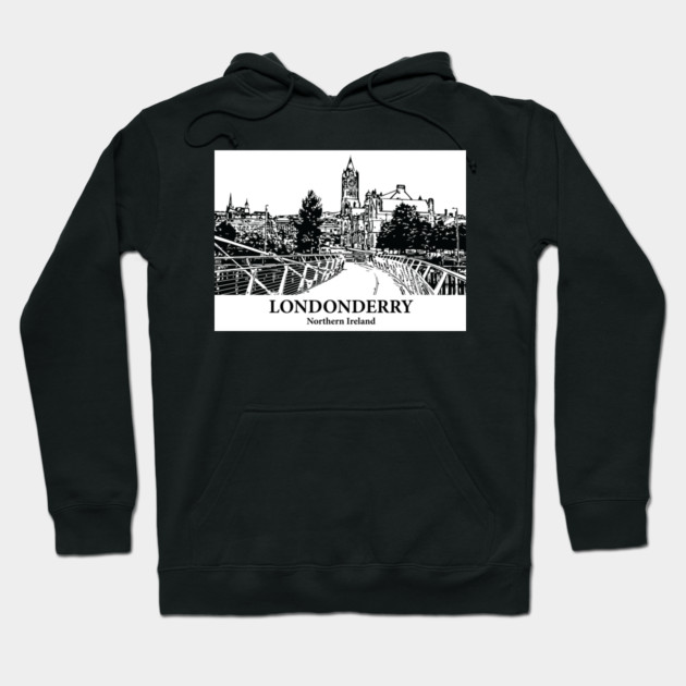 Londonderry – Northern Ireland Hoodie by Lakeric