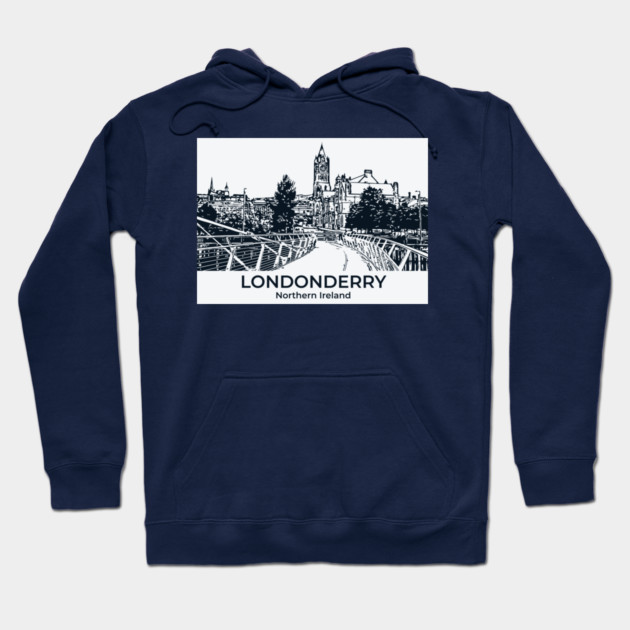 Londonderry – Northern Ireland Hoodie by Lakeric