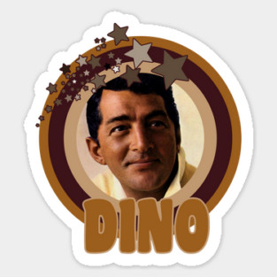 Dean Martin: The Legendary Dino Sticker