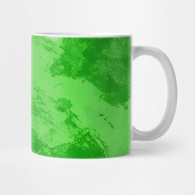 Vibrant Emerald Green Radiant Abstract Pulse by DonWillisJrArt