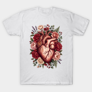 Flower Heart Valentine T-Shirt