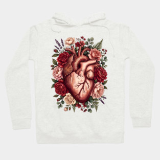 Flower Heart Valentine Hoodie