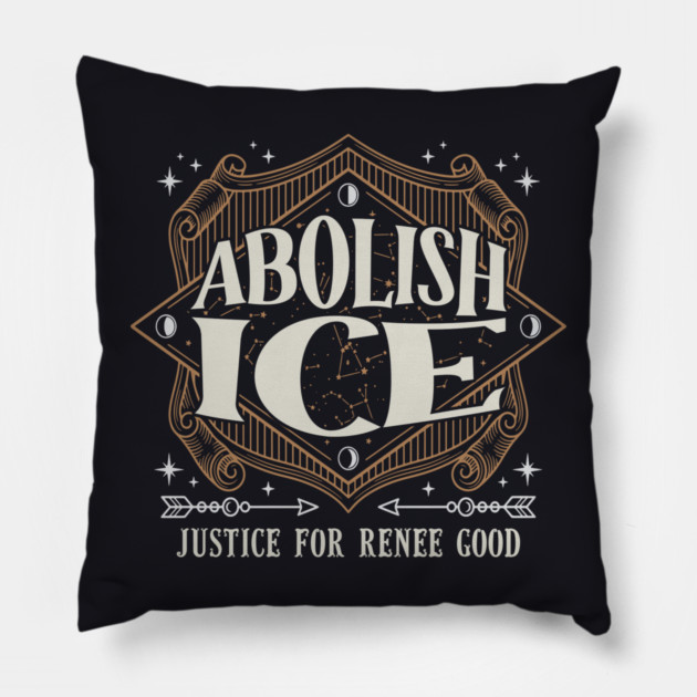 Abolish ICE Pillow by Charles's Store 8