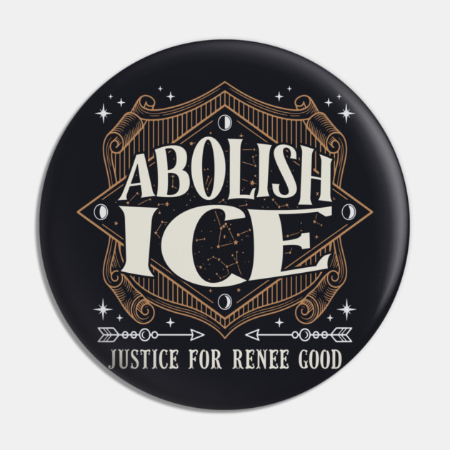 Abolish ICE Pin by Charles's Store 8